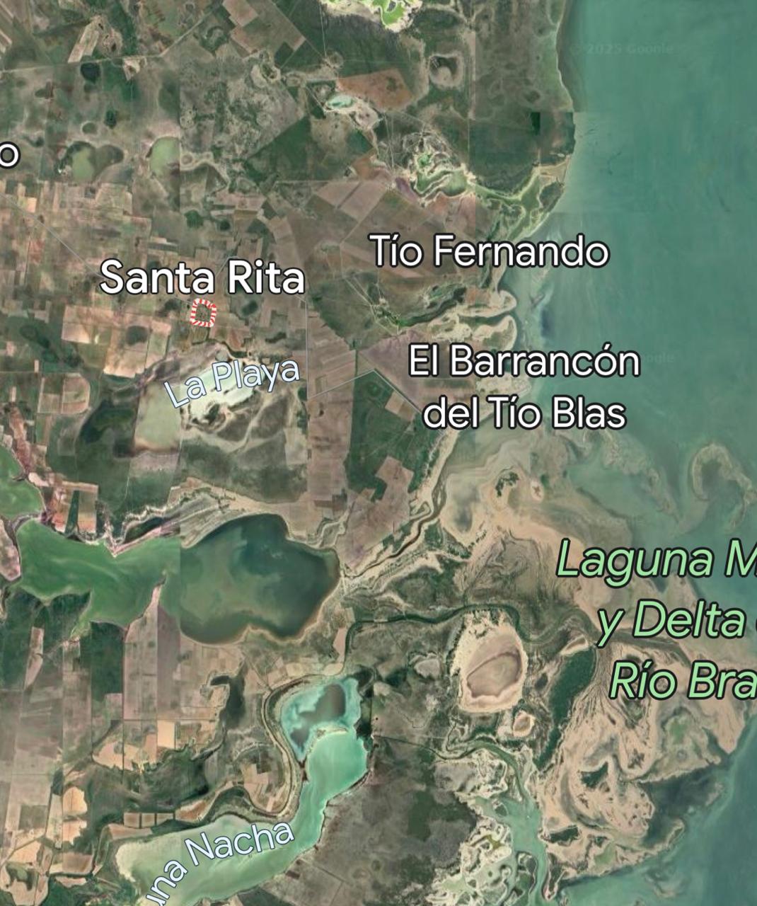 ejido Santa Rita en San Fernando.