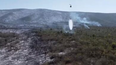 Photo of Incendio en Antiguo y Nuevo Morelos continúa activo