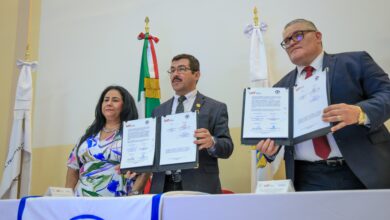 Photo of Firma Rector Dámaso Anaya convenio UAT y Trieltam