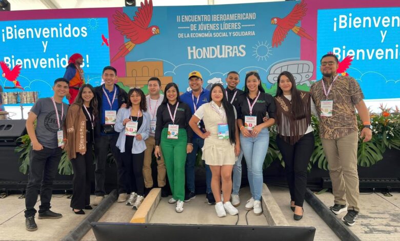 Gerardo Vázquez Guevara, Ruth Dosal y Lidia Torres de la UAT, participaron en el II Encuentro Iberoamericano de Jóvenes Líderes de la Economía Social y Solidaria, realizado en Honduras.