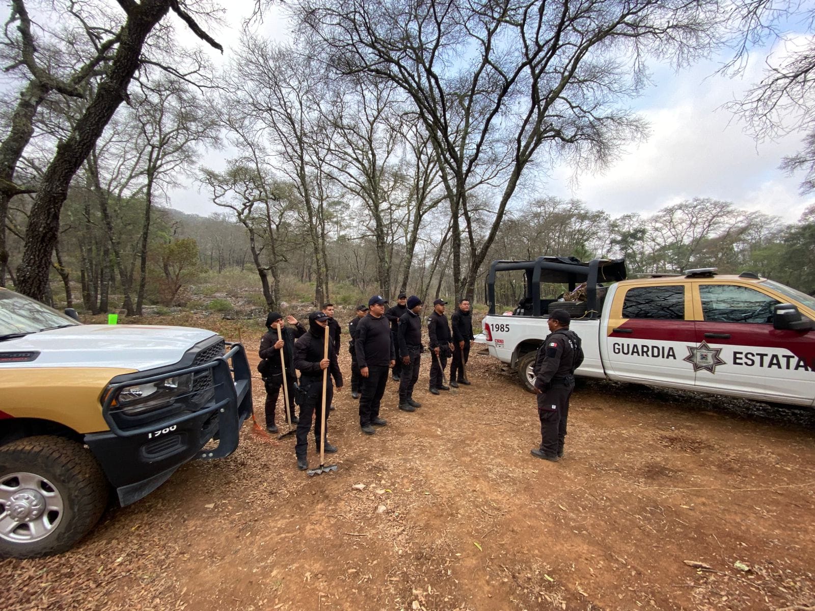 La Guardia Estatal destinó elementos provenientes de diversas coordinaciones y Estaciones Seguras.