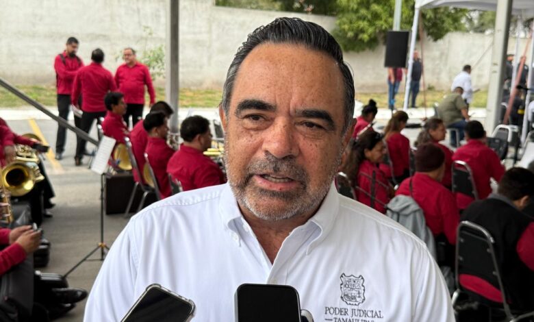 Hernán de la Garza Tamez, presidente del Poder Judicial del Estado de Tamaulipas.