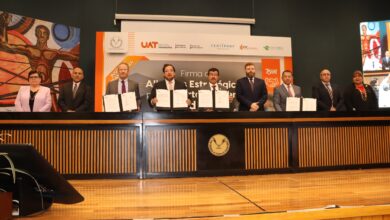 Photo of La UAT formaliza alianzas para impulsar certificaciones internacionales