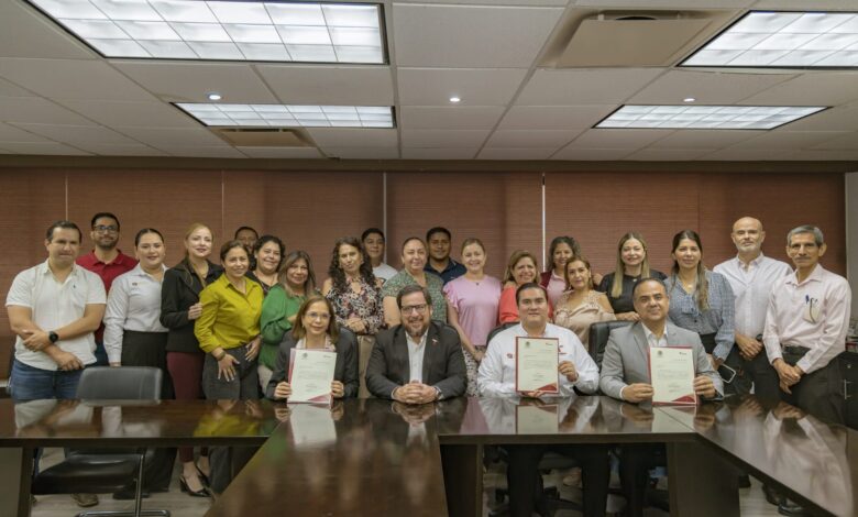 Se entregaron nombramientos a nuevos subsecretarios de Administración y de Educación Media Superior y Superior, y a la nueva subsecretaria de Planeación.
