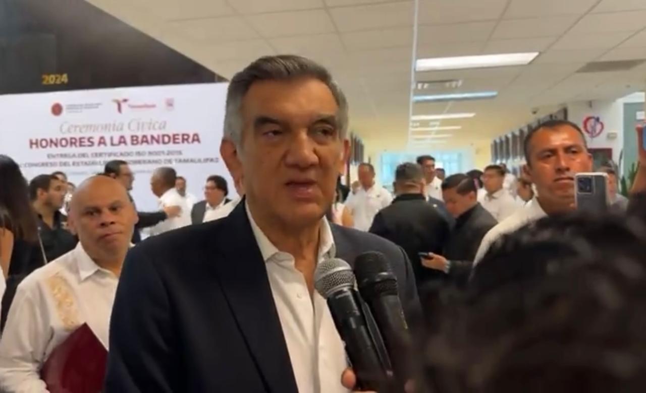 Américo Villarreal Anaya, Gobernador de Tamaulipas.