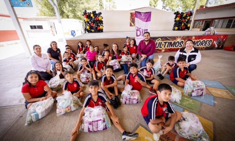 Las dotaciones de desayunos escolares son distribuidas en 2 mil 420 instituciones educativas de nivel básico en Tamaulipas.