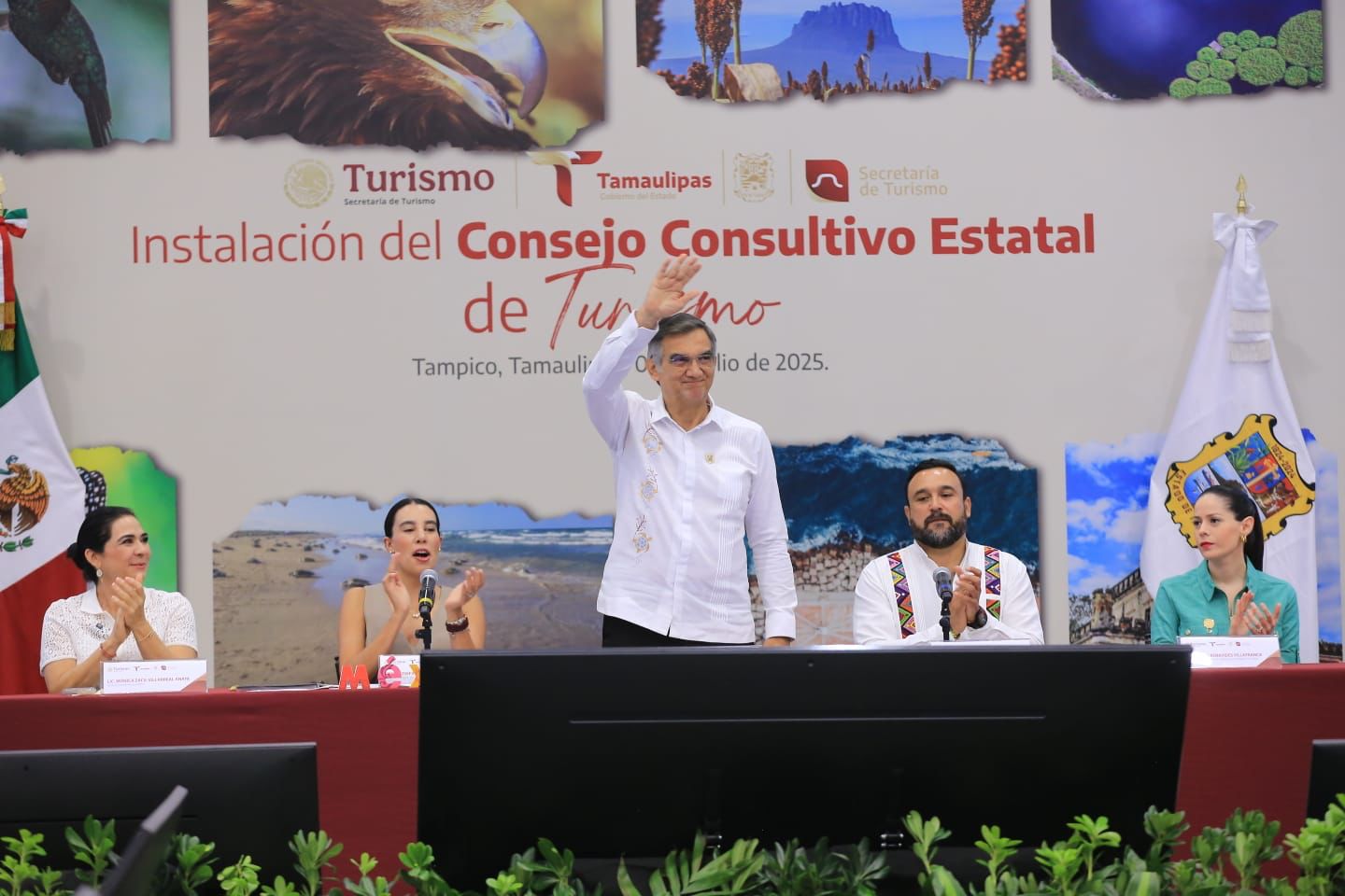 El Gobernador Américo Villarreal Anaya presidió la instalación del Consejo Consultivo Estatal de Turismo.