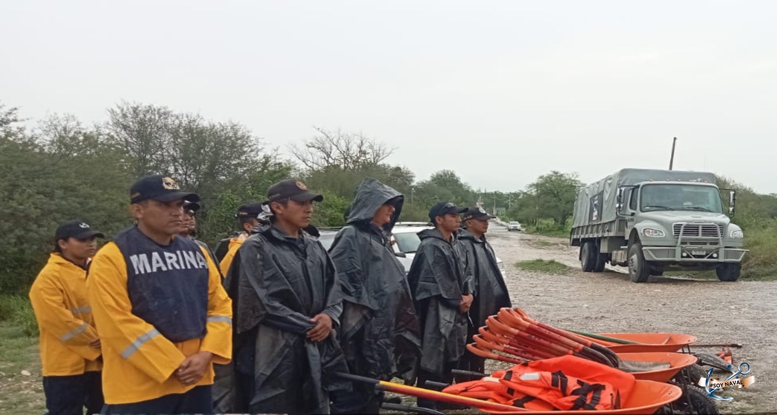 operativo de rescate de la Marina 