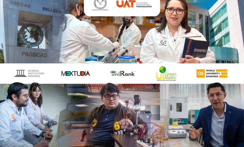 La UAT mejora su posicionamiento en rankings nacionales e internacionales que evalúan la calidad académica, la investigación y el impacto social de las universidades.