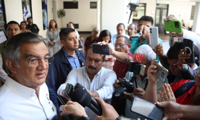 Américo Villarreal Anaya, Gobernador de Tamaulipas.
