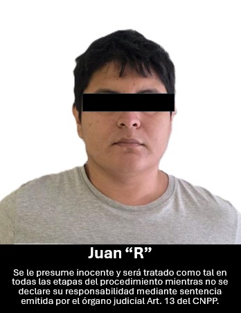 Juan Antonio "R" fue vinculado a proceso por el delito de pornografía infantil en su modalidad de venta.