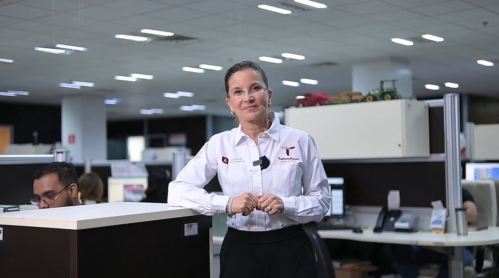 Ninfa Cantú Deándar, Secretaria de Economía.