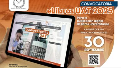Photo of Lanza la UAT convocatoria para la publicación de libros digitales