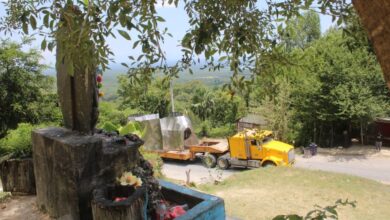 Photo of Llega Virgen monumental a El Chorrito