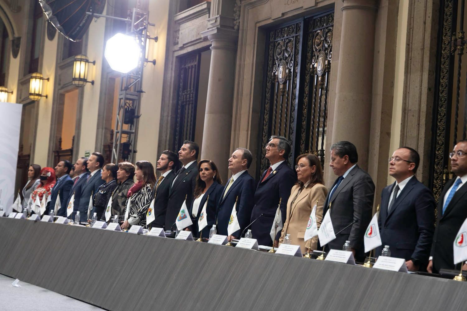 Los y las gobernadoras del país asistieron a la 51ª Sesión Ordinaria del Consejo Nacional de Seguridad Pública.
