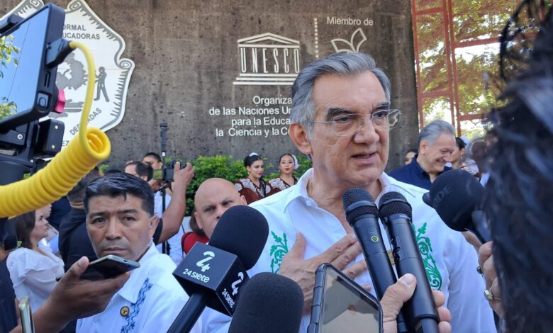 El Gobernador Américo Villarreal Anaya informó que el informe de su tercer año de gobierno será el 1 de octubre.
