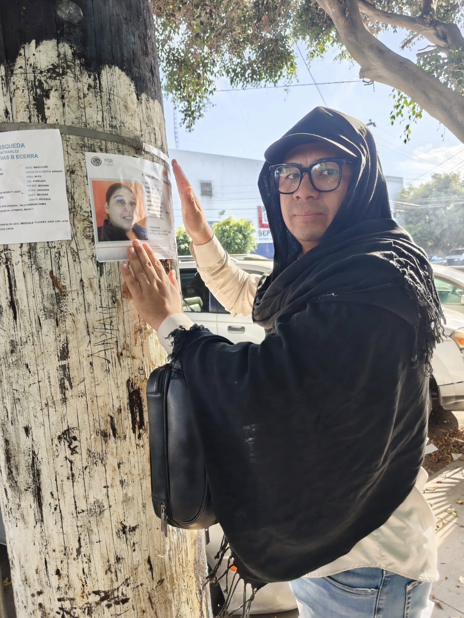 José Andrés busca a su hermana Ana del Carmen, secuestrada en Reynosa por un grupo armado en 2013.