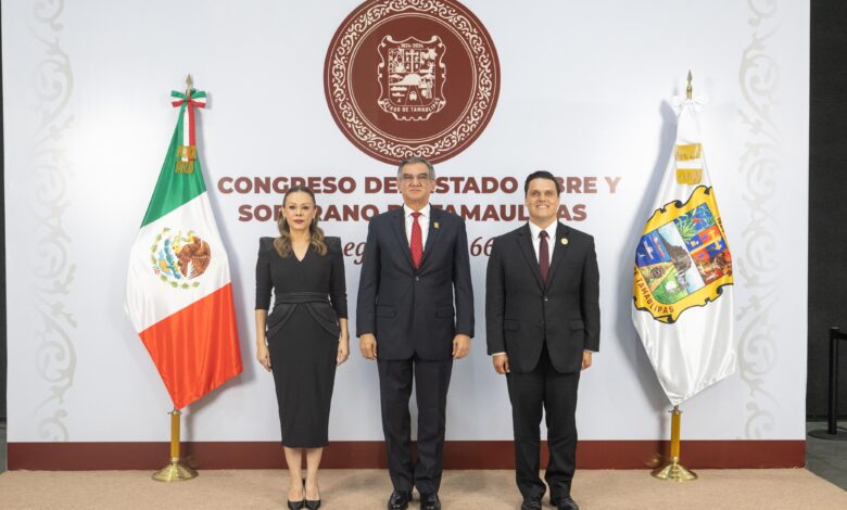 El Gobernador Américo Villarreal Anaya, destacó que en Tamaulipas, los tres poderes “cuentan con la legitimidad democrática y la autoridad moral que otorga el respaldo del pueblo”.