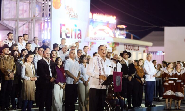 El Gobernador Américo Villarreal Anaya inauguró la Feria Tamaulipas 2025.