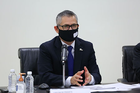 Una Jueza de Control determinó aplazar la audiencia inicial en la que se buscaría imputar al ex Secretario de Seguridad Pública, José Jorge “O”.