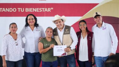 Photo of Lleva Sebien apoyos a Nuevo Morelos