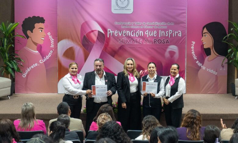 La UAT se suma a las actividades de sensibilización, ya que el cáncer de mama no solo representa un desafío médico, sino también un reto social y emocional.