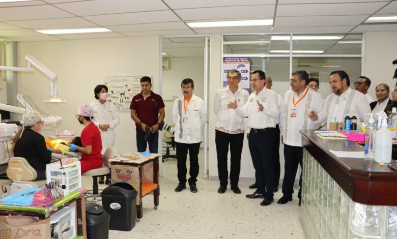 El Gobernador acompañó al Rector al campus Tampico, donde supervisaron obras de infraestructura.