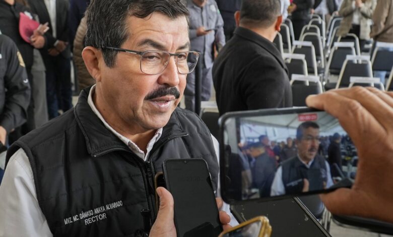 El Rector Dámaso Anaya Alvarado dijo que la nueva modalidad de bachillerato virtual de la UAT inicia a partir de enero de 2026.