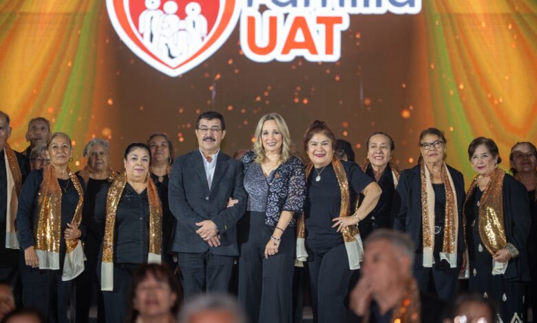 La Gala de Navidad en Familia UAT 2025, se desarrolló con un emotivo festival realizado en el Gimnasio Multidisciplinario Victoria.