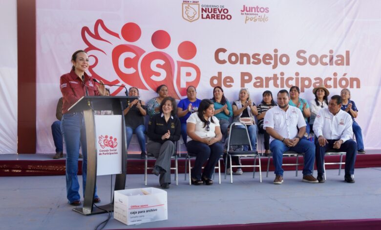 El tercer Consejo Social de Participación se instaló en la colonia Valles Elizondo.