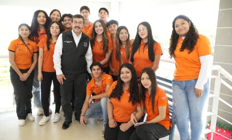 El Rector de la Universidad Autónoma de Tamaulipas (UAT), reanuda sus recorridos y diálogos con universitarios.