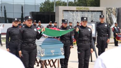 Photo of Despiden a policía caído en cumplimiento de su deber