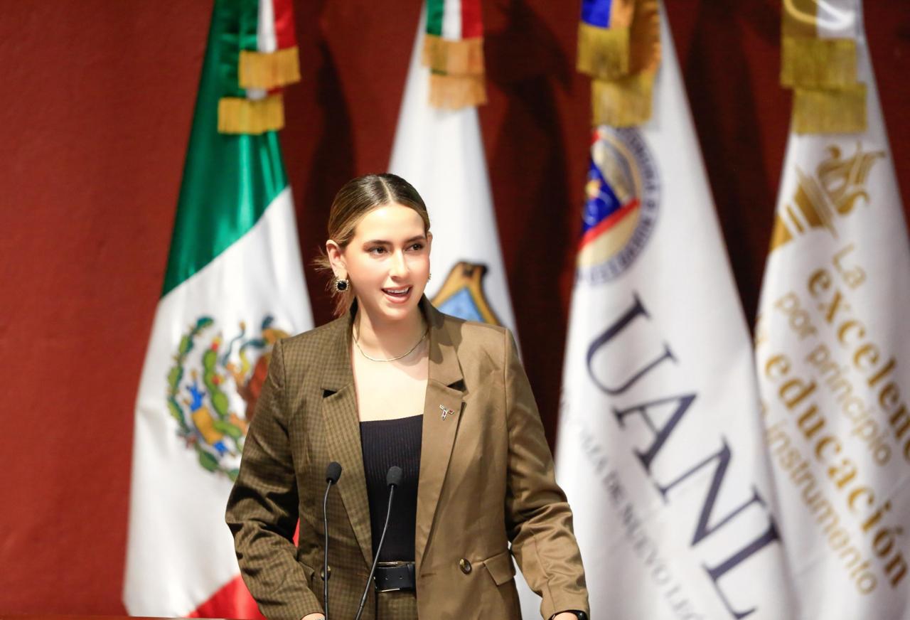 María Beatriz del Cos Lara, representante del Gobierno de Tamaulipas en Nuevo León.