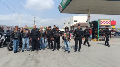 Photo of Resguarda Guardia Estatal caravana internacional de motociclistas