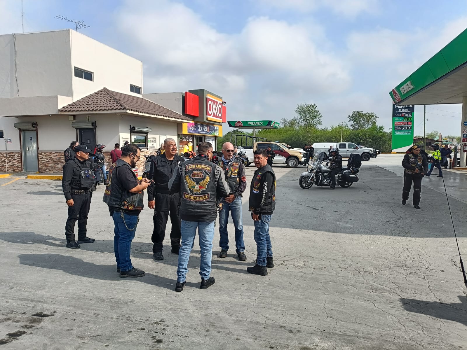 La caravana internacional de motociclistas visitará varias ciudades de Tamaulipas. 