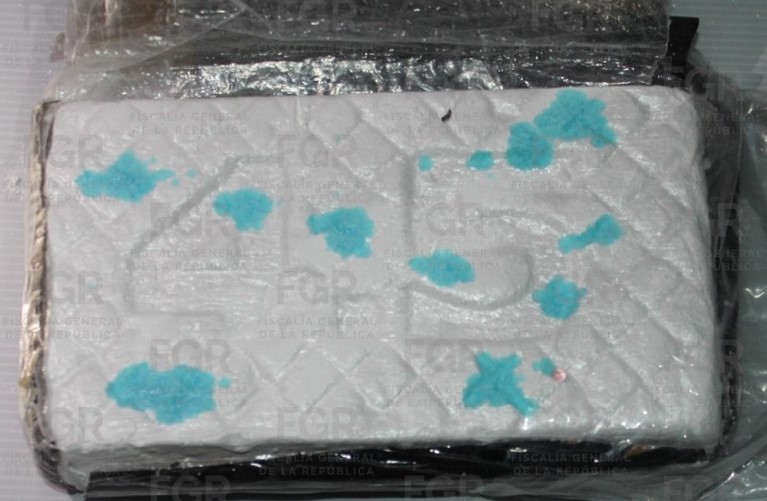 Al inspeccionar, las autoridades localizaron encontraban 117 paquetes rectangulares con un peso aproximado de 117 kilogramos de cocaína.