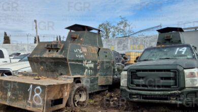 Photo of Destruyen 18 vehículos “monstruos” asegurados en Tamaulipas