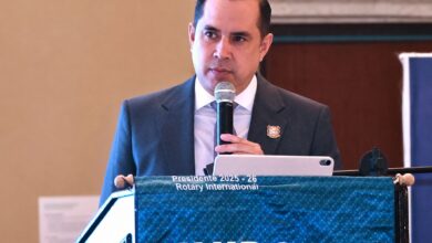 Photo of Participa Secretario de Finanzas en encuentro rotario