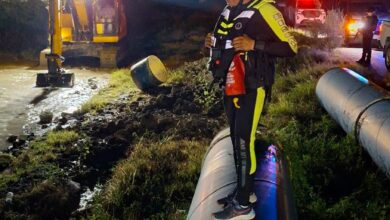 Photo of Accidente en el Acueducto Guadalupe Victoria; trabajador permanece desaparecido