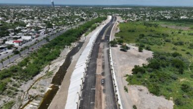 Photo of Obra del bulevar López Portillo en Victoria en su fase final