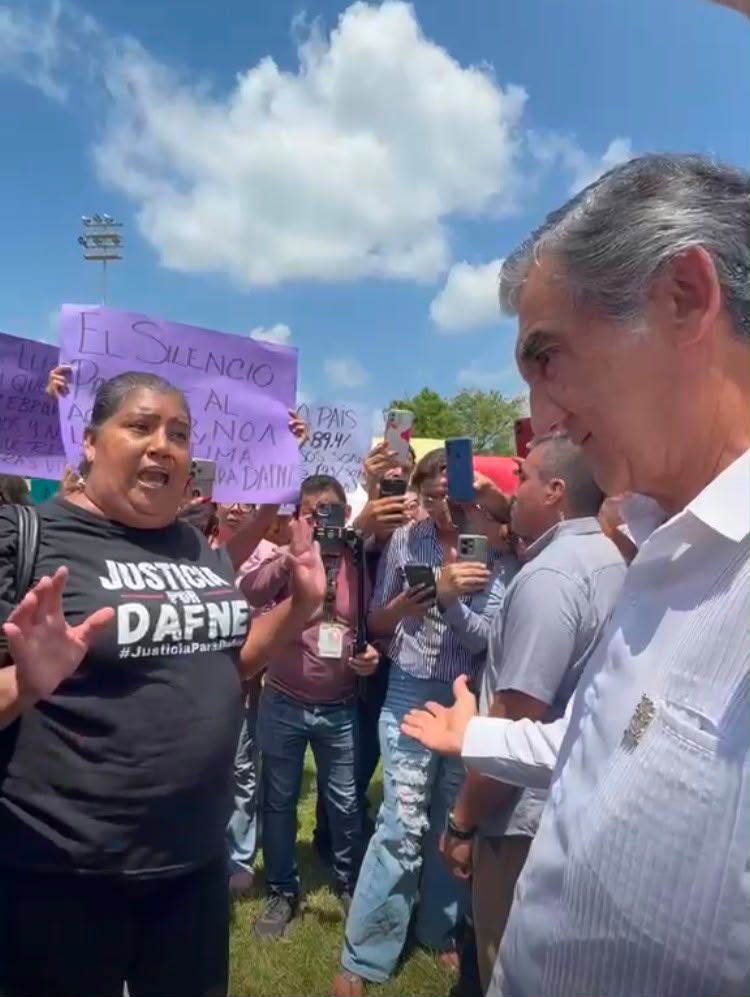 La abuela de Dafne da voto de confianza al mantener exigencia de justicia para su nieta.