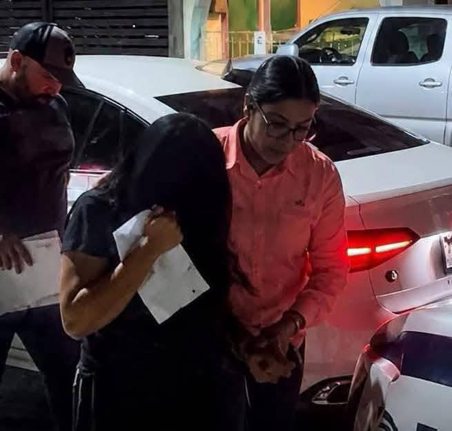 Danna Yanina “C”, fue detenida por su presunta participación en la muerte de Dafne en el campamento militarizado.