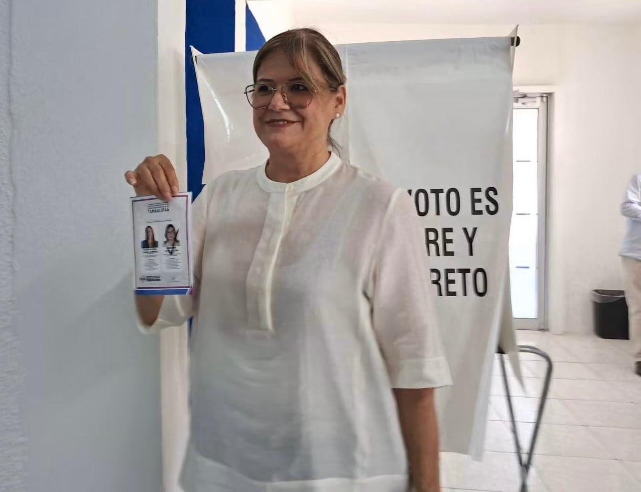 Omeheira López Reyna denunció irregularidades en el proceso de elección interna del PAN en Tamaulipas.