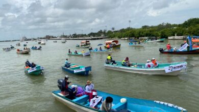 Photo of Procesión Náutica de la Virgen del Carmen reúne a cientos de fieles en el río Pánuco