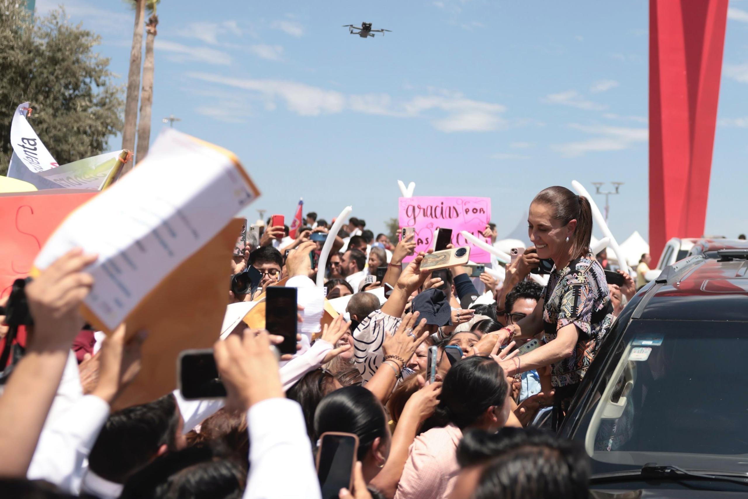 En su décima visita a Tamaulipas como Presidenta de la República, Claudia Sheinbaum hizo anuncios en inversiones en la entidad.
