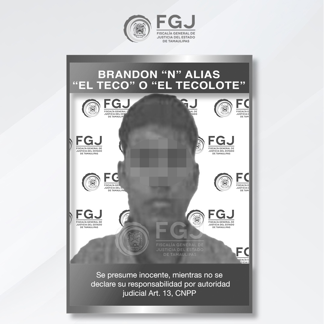 Brandon “N” ya estaba preso por un delito federal; ahora enfrenta una acusación por su presunta participación en el plagio ocurrido en diciembre de 2023.