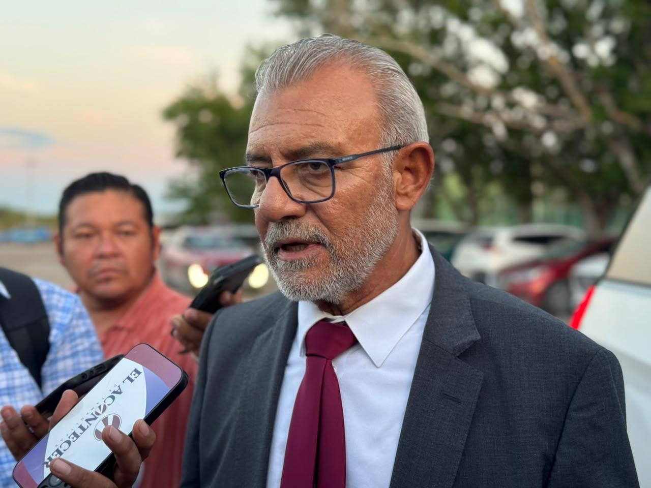 El Secretario de Obras Públicas de Tamaulipas, Pedro Cepeda Anaya, informó que se desarrollan trabajos de la última fase de la planta.