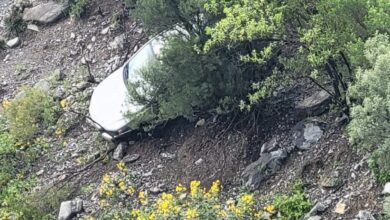 Photo of Derrapa y cae a barranco en la Victoria-Tula; sale ileso